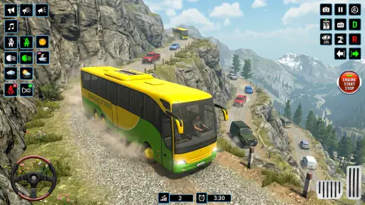 محاكاة حافلة سياحية لعبة 3D screenshot