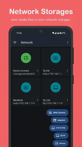 مدير مشاركة الملفات AnExplorer screenshot