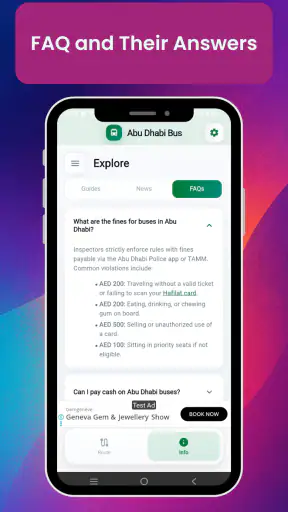 مسار حافلات أبوظبي screenshot