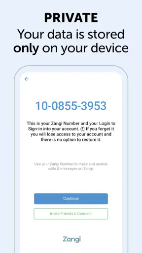 مسنجر Zangi الخاص screenshot
