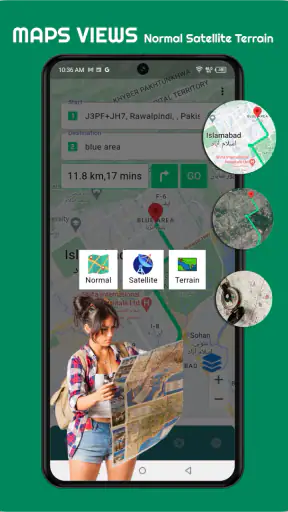 خرائط GPS و اتجاهات القيادة screenshot