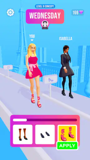 ملكة الموضة: لعبة اللباس screenshot