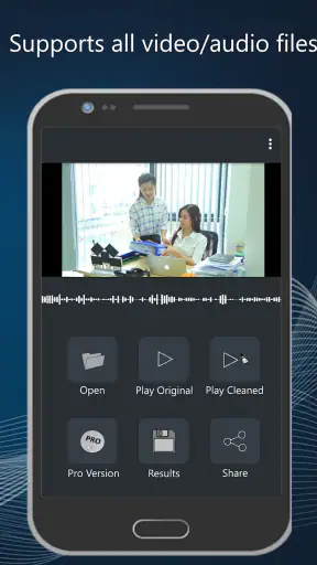 منظف ضوضاء الفيديو screenshot