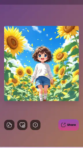 مولد فن الأنمي - أنيمي AI screenshot