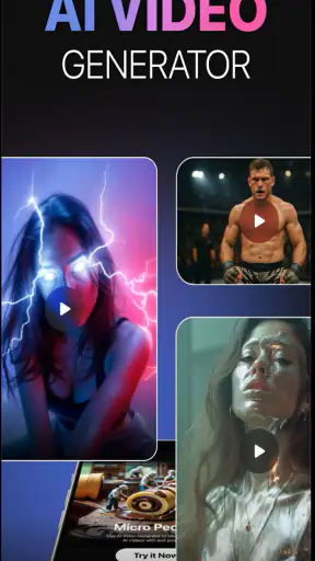 مولد فيديو بالذكاء الاصطناعي screenshot