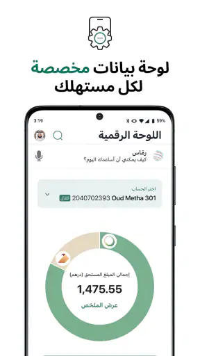 هيئة كهرباء ومياه دبي screenshot