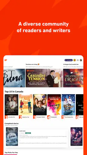واتباد - اقرأ واكتب القصص screenshot
