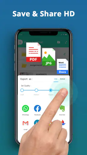 وثيقة ماسحة - الضوئية الواضحة screenshot