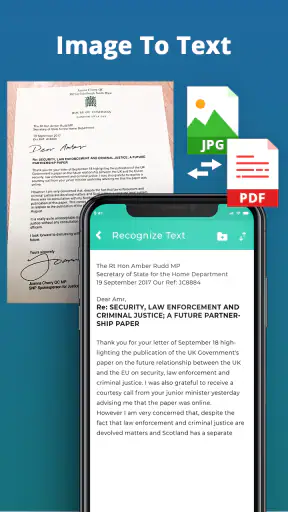 وثيقة ماسحة - الضوئية الواضحة screenshot