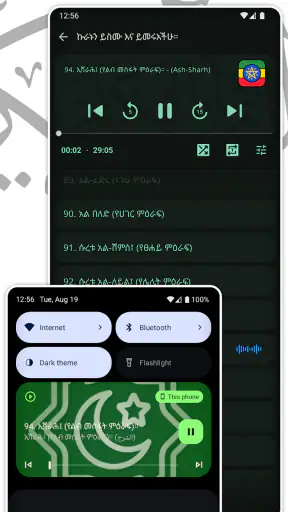 ቁርአን ድምጽ Amharic Quran screenshot