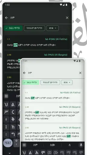 ቁርአን ድምጽ Amharic Quran screenshot