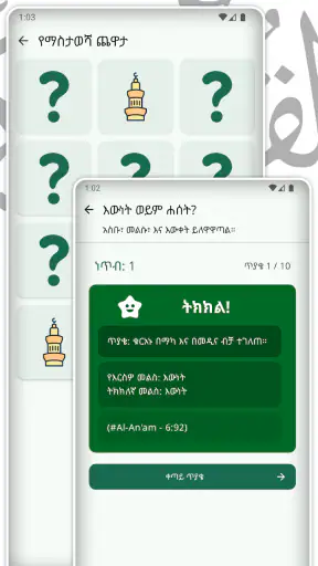 ቁርአን ድምጽ Amharic Quran screenshot