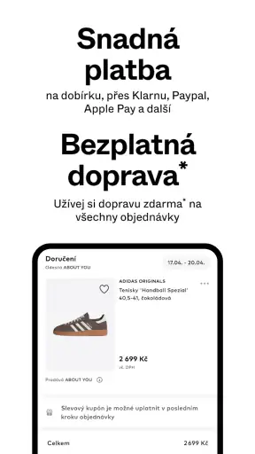 ABOUT YOU Módní online obchod screenshot