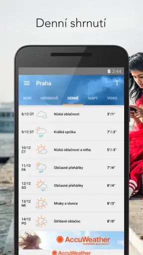 AccuWeather Počasí screenshot