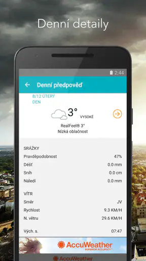 AccuWeather Počasí screenshot