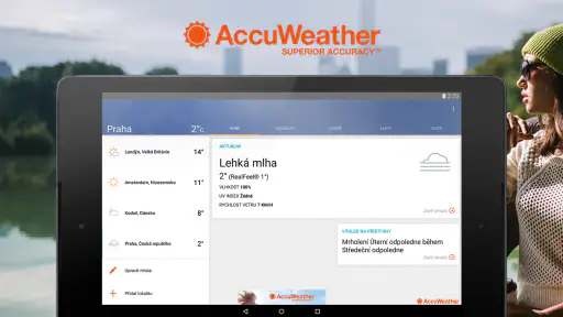 AccuWeather Počasí screenshot