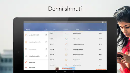 AccuWeather Počasí screenshot