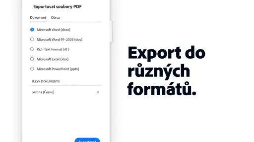 Adobe Acrobat Reader pro PDF screenshot