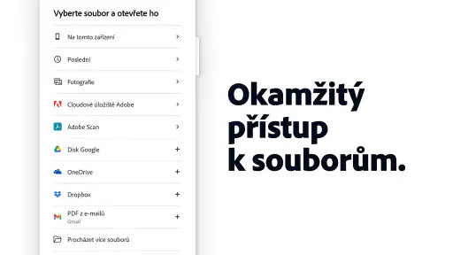 Adobe Acrobat Reader pro PDF screenshot