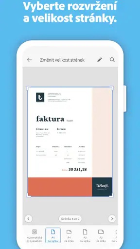 Adobe Scan: skener PDF, OCR screenshot