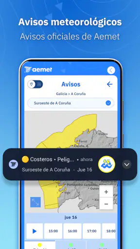 Aemet: tiempo y radar España screenshot