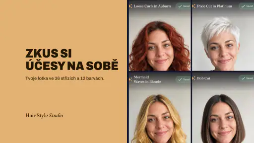 AI Studio Účesů screenshot