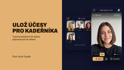 AI Studio Účesů screenshot