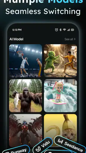 AIReel : AI Video Generator screenshot