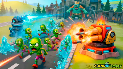 Aliens vs Zombies: Invasion screenshot