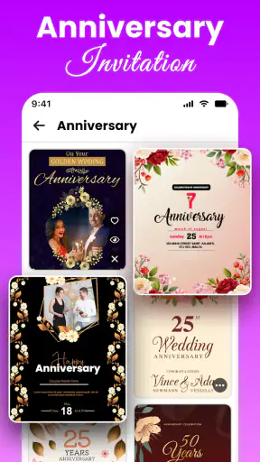 All Invitation Card Maker App screenshot