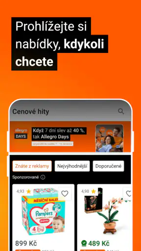 Allegro: nákupy on-line screenshot