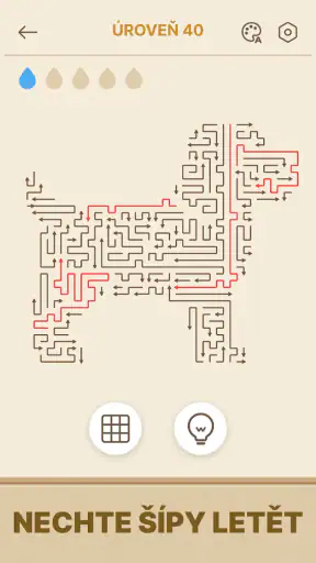 Amaze GO! - Šipka Hádanka screenshot