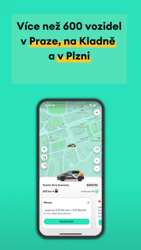 Anytime Carsharing CZ screenshot