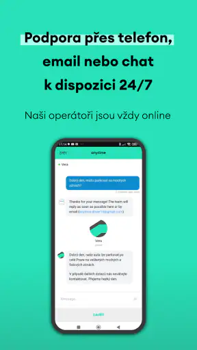 Anytime Carsharing CZ screenshot