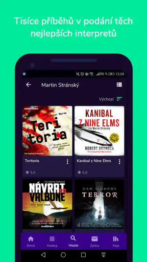 Audioteka screenshot