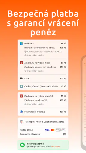 Aukro screenshot