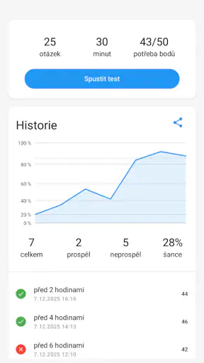 Autoškola 2026 screenshot