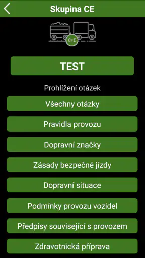 Autoškola testy 2026 - eTesty screenshot