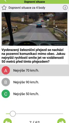 Autoškola testy 2026 - eTesty screenshot