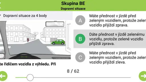 Autoškola testy 2026 - eTesty screenshot