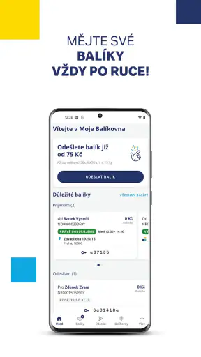 Balíkovna screenshot