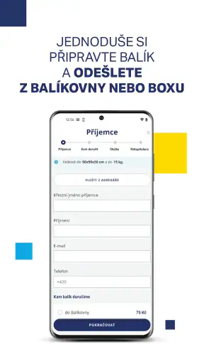 Balíkovna screenshot
