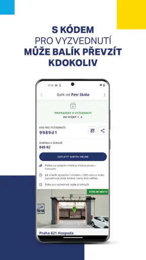 Balíkovna screenshot