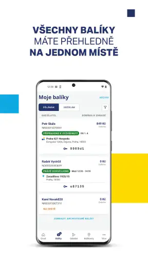 Balíkovna screenshot