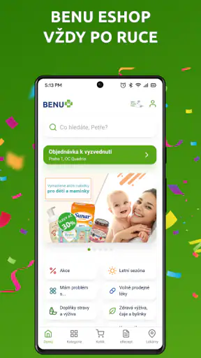 BENU Lékárna screenshot