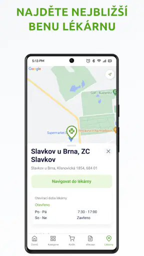 BENU Lékárna screenshot