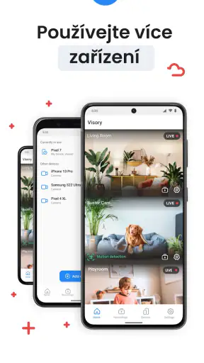 Bezpečnostní kamera Visory screenshot