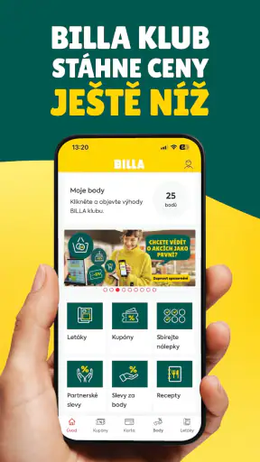 BILLA Česká republika screenshot