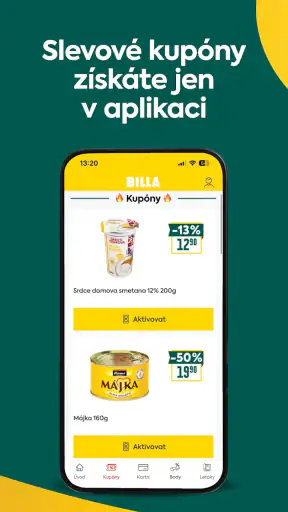 BILLA Česká republika screenshot