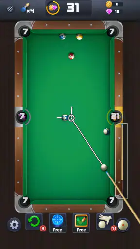 Billiard Hero-Save kulečník screenshot